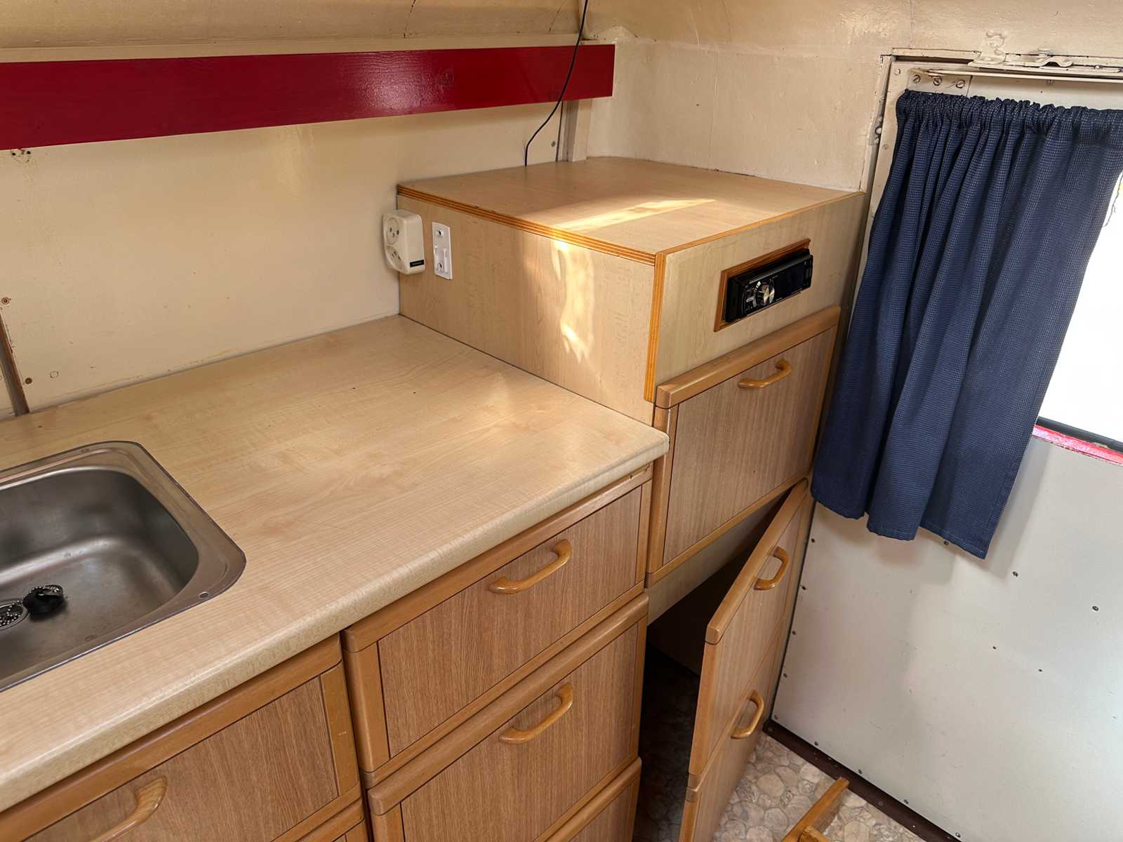 Opel Blitz 1.75 T BE Bolkop 2,5 L55-09590L Camper (Brandweerwagen) 1955, 61-TB-40