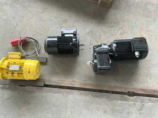 Motoare electrice 1,5 / 3 kW (3x)