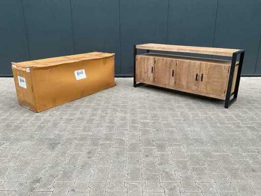 747 4 door side cabinet Dressoir
