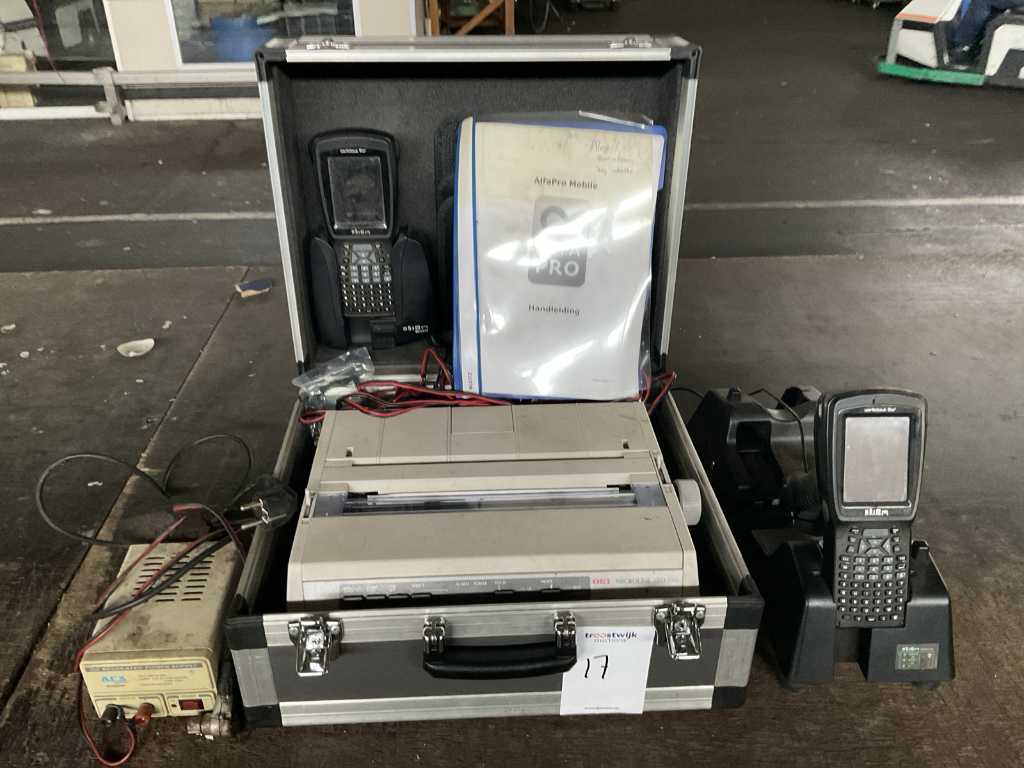 ALPHA PRO scanner met Oki printer type Microline 280