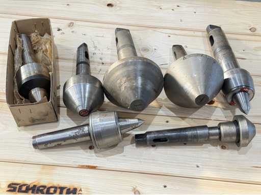   Embouts de centrage / Embouts pour le poinçon central