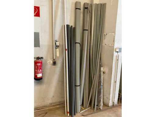 Profili e tubi in plastica / legno batch