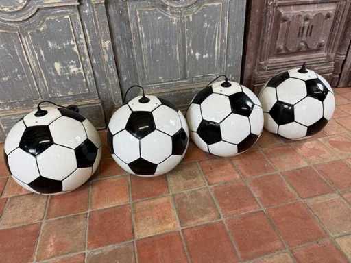 Lampada a sospensione da football
