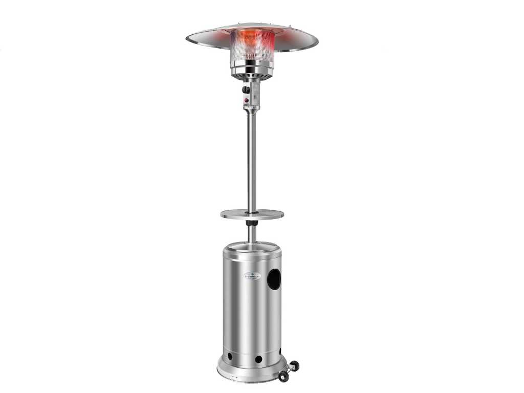 1 x Gas Patio Heater - Magma - 13,000 W - With table