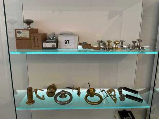 Batch of door fittings