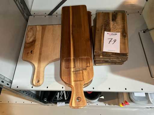 Wooden serving boards