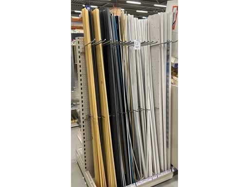 Série de conduits de câbles et de tuyaux en PVC