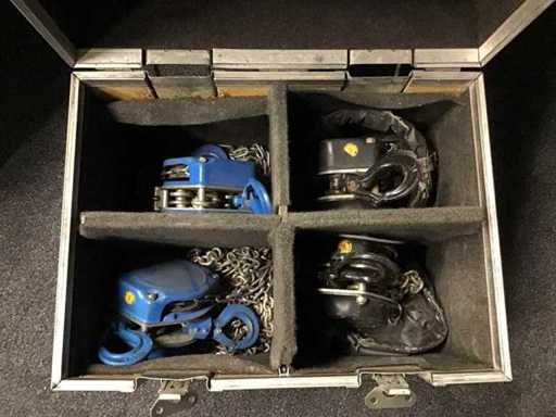 PELL-FANT - Handkettenzug - Chain Hoists (4x)