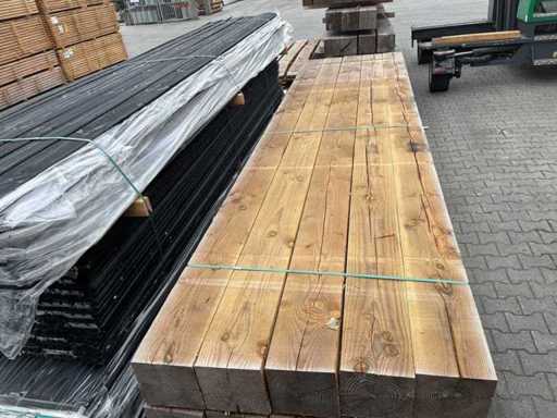 Douglas Beams Rough Sawn 4000x200x200mm (10x)