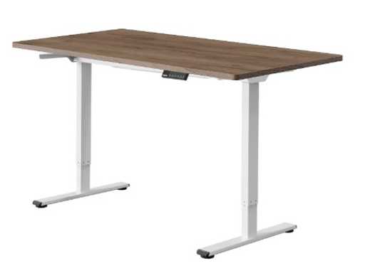 Basis sta-bureau - Ebbenhouten blad 140x70cm