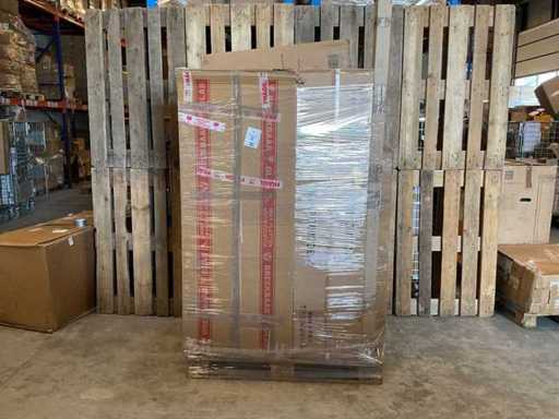 Pallet retour goederen 