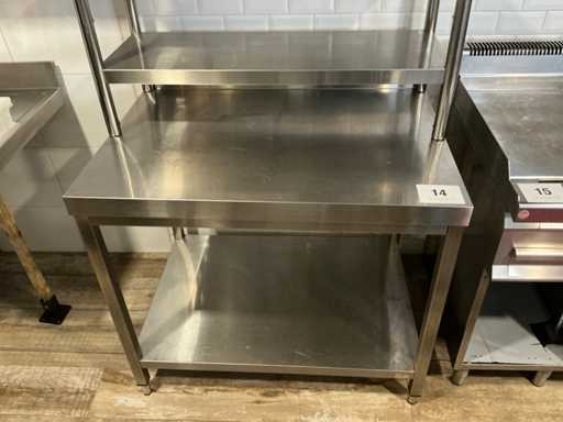 GgmGastro Rvs werktafel