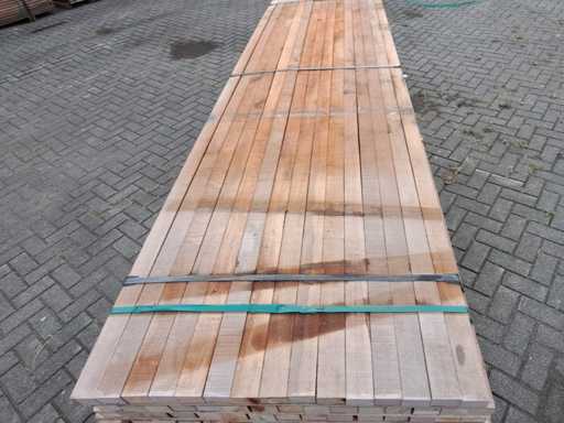 Massaranduba Linien fein gesägt 2500x60x40mm (105x)