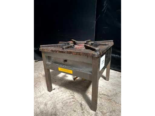 Commerciële gasbranderstandaard