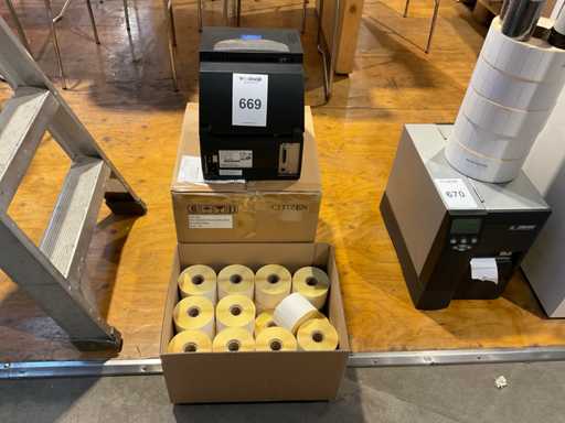 Citizen JM40-M01 CL-S621 Labelprinter