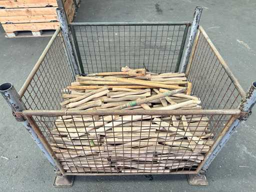 Lot de tulpini de lemn