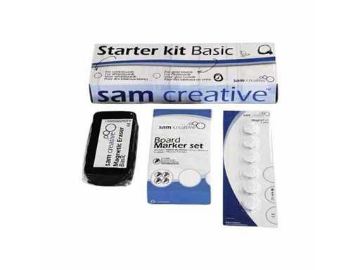 Sam Creative - Kit di partenza per lavagne bianche (207x)