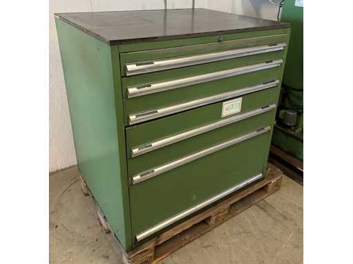 Armoire à outils avec accessoires