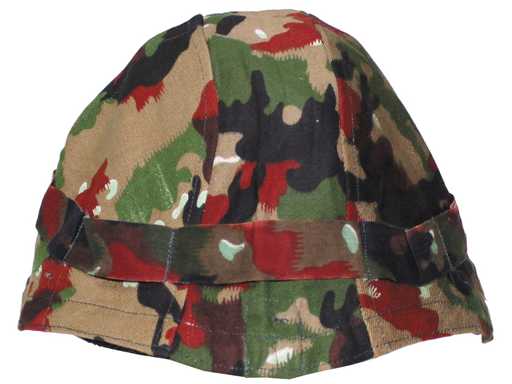 Schweiz. Stahlhelmbezug, neuwertig (Meier) (50x)