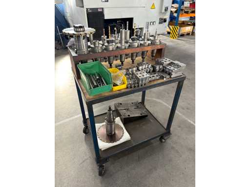   Tool trolley with contents 