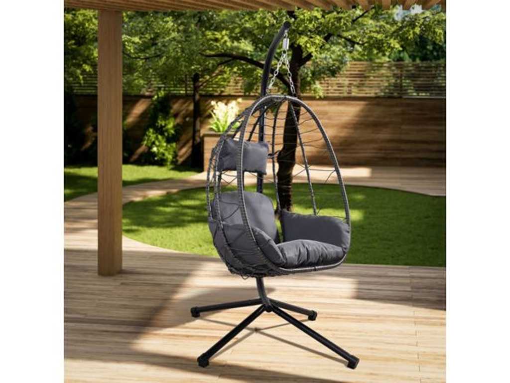 Hanging Chair with Cushion – Height Adjustable