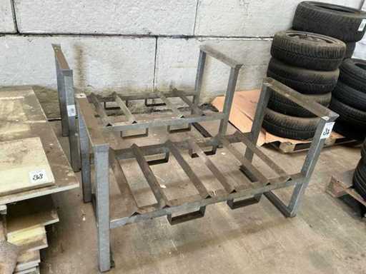 Stackable barrel trestle (2x)