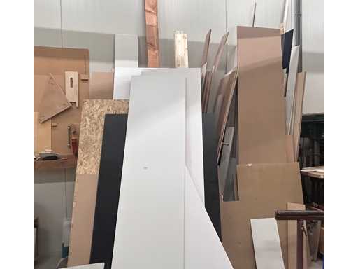 Divers matériaux en feuille