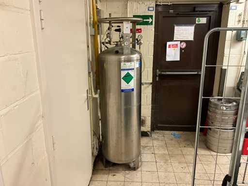 2006 Chart Ferox Matic 450 Serbatoio di stoccaggio co2 verticale