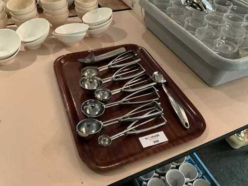 Portioneer lepels (8x)