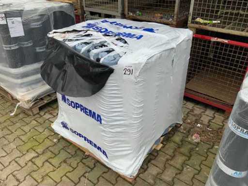 feutre de toiture en palette