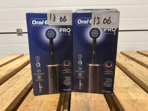 Oral-b - Braun - szczoteczka do zębów - pielęgnacja jamy ustnej (2x)