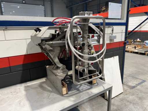 Unidad de dosificación/llenado de acero inoxidable neumático BPL (componente de máquina industrial)