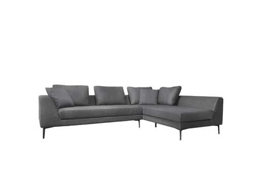 Sofa DIVO dark grey R (1X)