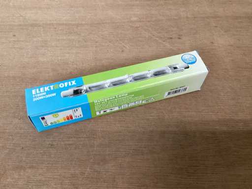 Elektrofix BR07 118 mm halogeenbuis 200W (250x)