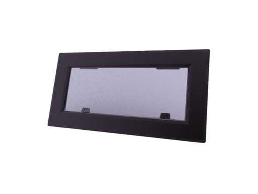 Lewmar Myrtle Opening Portole Black 366 x 190 mm - 393129800