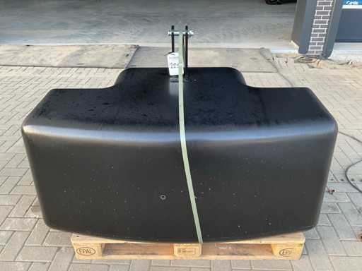 Front weight, "1450kg"