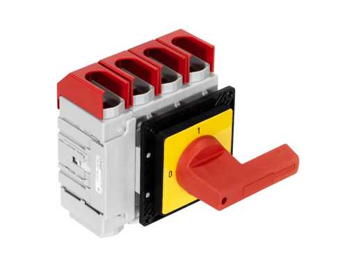 Sontheimer A531623 interruttore generale 4 poli 160A 4 fori montaggio frontale