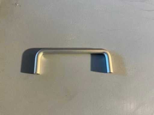 24 x Häfele Muebles Asas Matt Nickel 104 x 35mm 155.00.911