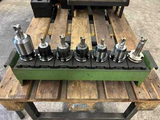 Milling machine tools (7x)