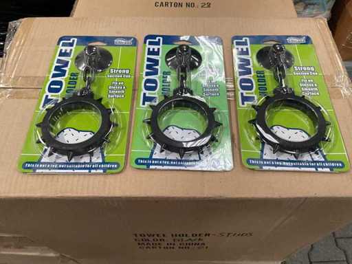 Partij Handdoek hangers - Zwart  (250x)