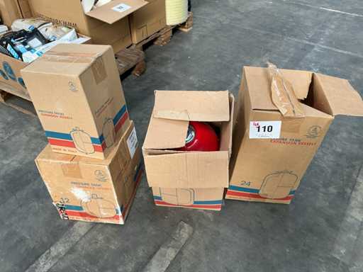 IMERA diverse expansievaten (4x)