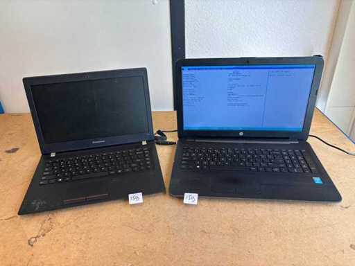 Stock restant de l’ordinateur portable 2x