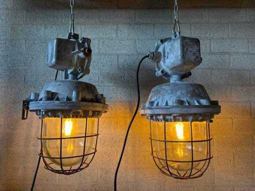 Industriele Design Hanglamp (2x)