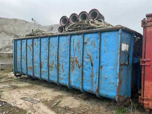 Container de depozitare de 20 ft "Albastru" cu frânghii de navă