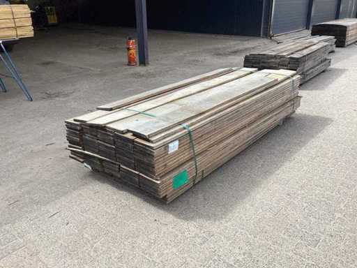 Hardhouten Plank 200x20x2500mm (85x)