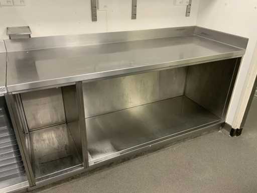 Tavolo da lavoro in acciaio inox