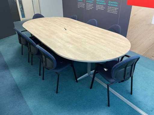 Meeting set with 8 chairs