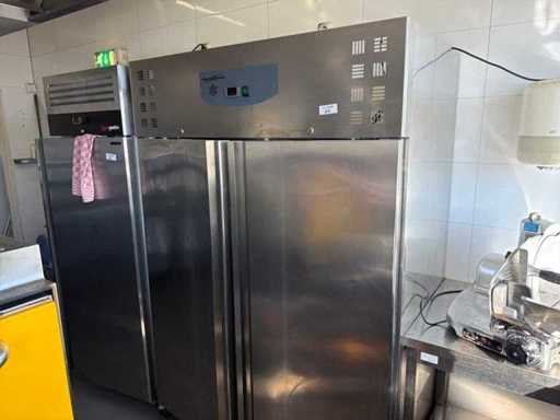 Combisteel professionele RVS vrieskast – dubbeldeurs