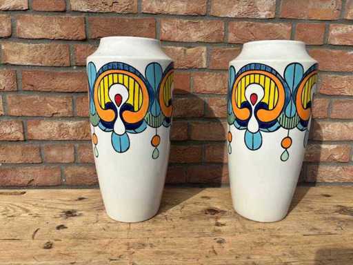 Vase im Art-déco-Stil