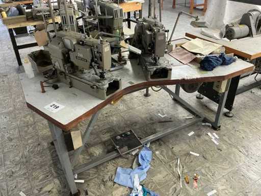 Brother LH4-B814 Knopflöcher-Maschinen-Zwilling